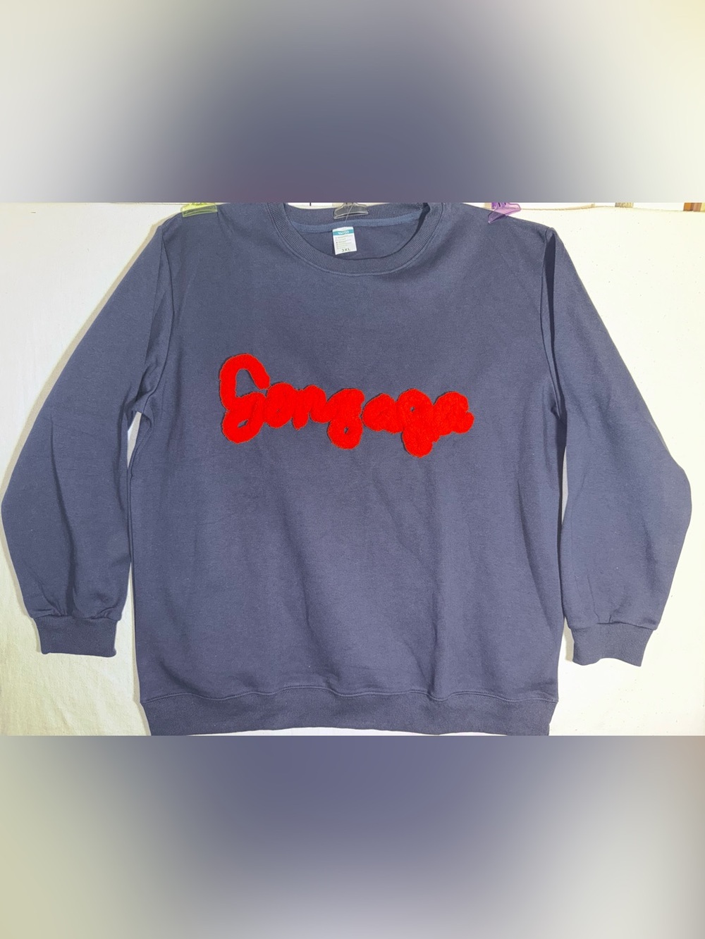 Vango Navy Blue Sweatshirt 3XL Oversized Cotton Pullover